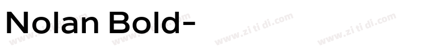 Nolan Bold字体转换 Nolan Bold字体转换